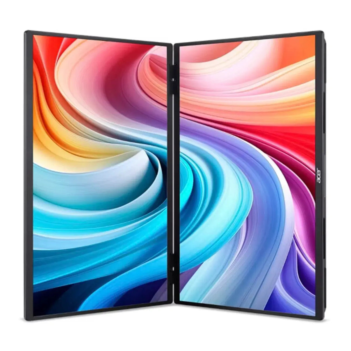 Acer PD243Y Dual-Screen Portable Monitor – 2 × 23.8" FHD IPS, 100Hz Scrollcart Qatar 
