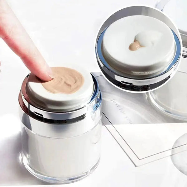 Acrylic Airless Lotion Dispenser – Refillable 50ML Bottle