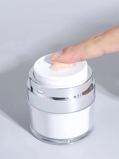 Acrylic Airless Lotion Dispenser – Refillable 50ML Bottle