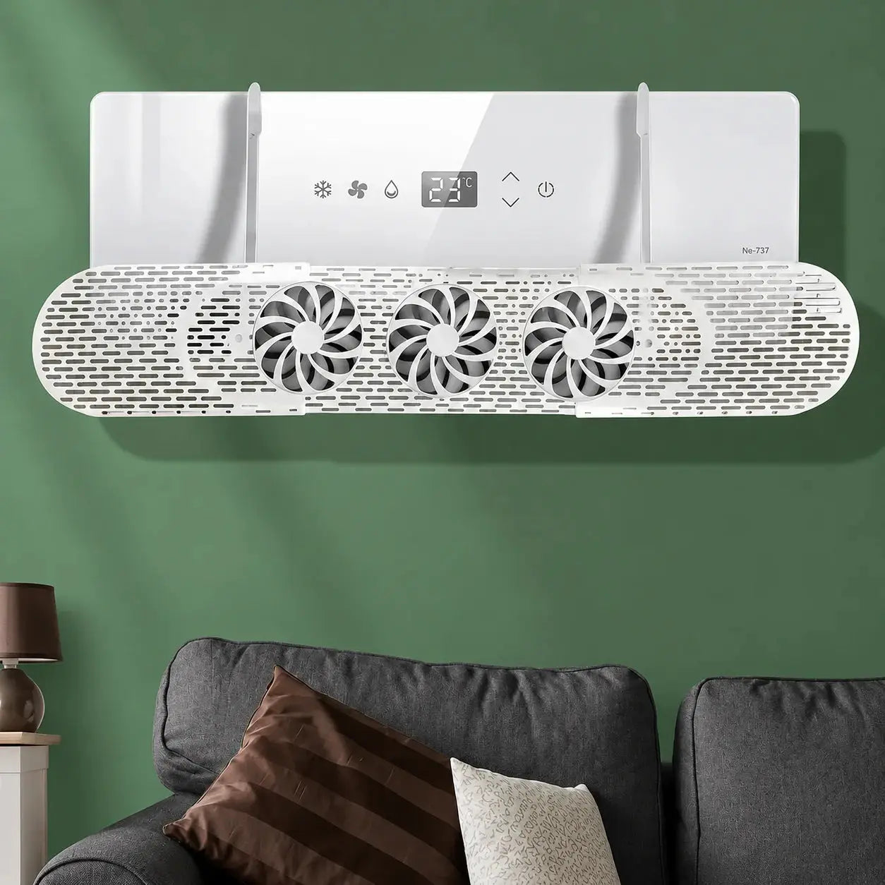 Adjustable AC Air Deflector | Soft Airflow Wind Diverter Cover Scrollcart Qatar  Scrollcart Qatar