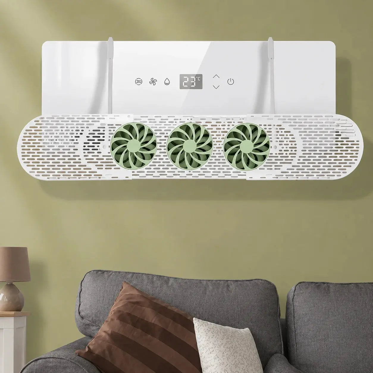 Adjustable AC Air Deflector | Soft Airflow Wind Diverter Cover Scrollcart Qatar 