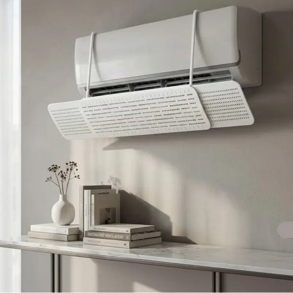 Adjustable AC Wind Shield Deflector – Extendable Telescopic Air Conditioner Air Diverter Scrollcart Qatar 