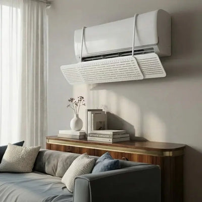 Adjustable AC Wind Shield Deflector – Extendable Telescopic Air Conditioner Air Diverter Scrollcart Qatar 