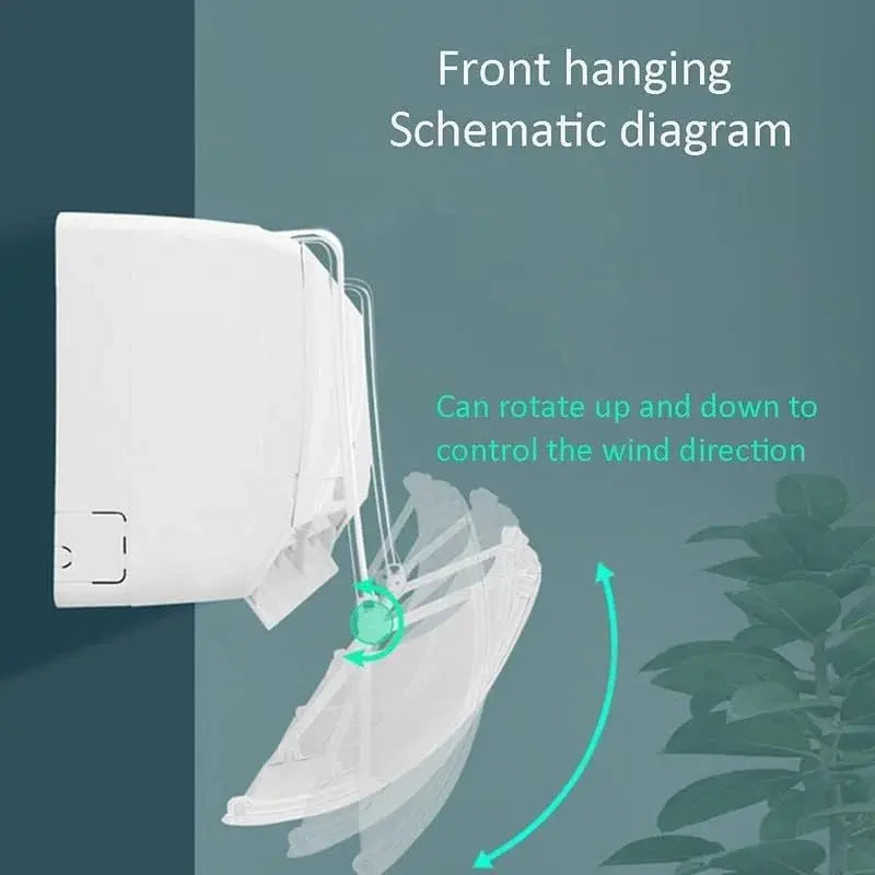 Adjustable AC Wind Shield Deflector – Extendable Telescopic Air Conditioner Air Diverter Scrollcart Qatar 