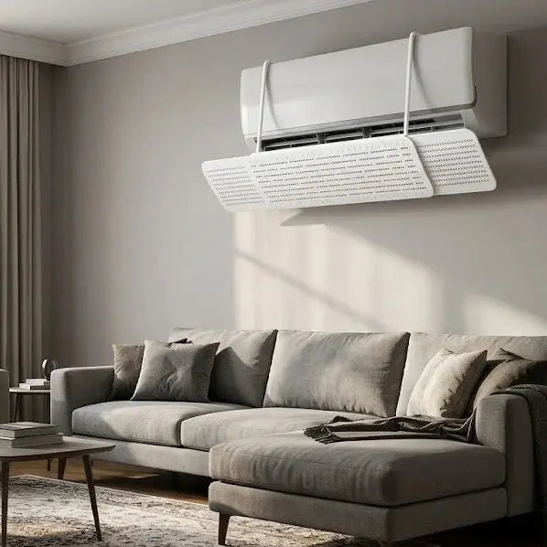 Adjustable AC Wind Shield Deflector – Extendable Telescopic Air Conditioner Air Diverter Scrollcart Qatar 