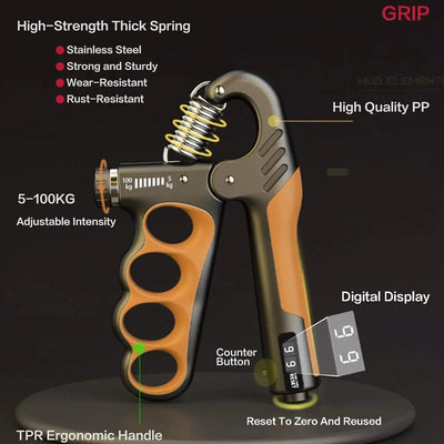  Hand Grip Strengthener | Grip & Forearm Trainer Doha Qatar