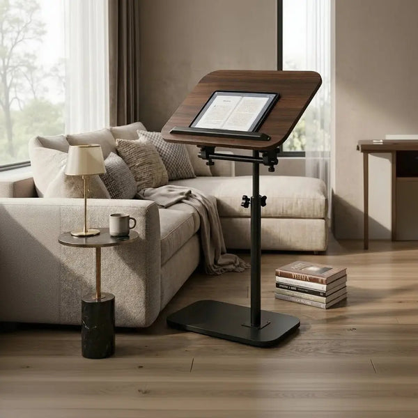 Adjustable Side Table | Rotating Laptop Desk Scrollcart Qatar 
