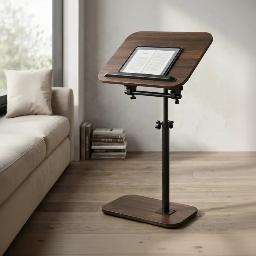 Adjustable Side Table | Rotating Laptop Desk Scrollcart Qatar 