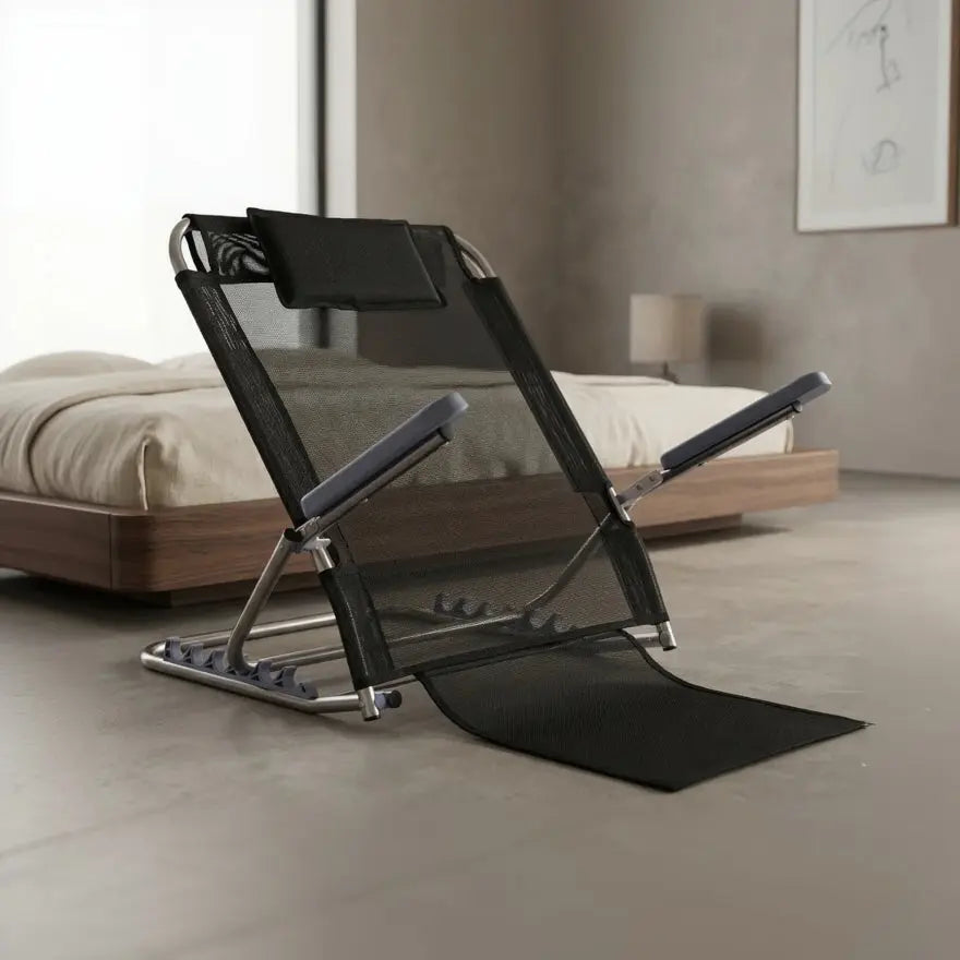 Adjustable Portable Bed Backrest Chair Foldable Lounge