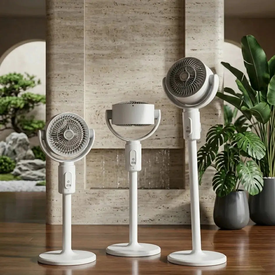 Air Circulation Fan - Portable Silent 5 Speed Cooling Fan Scrollcart Qatar 