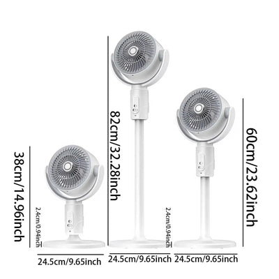 Air Circulation Fan - Portable Silent 5 Speed Cooling Fan Scrollcart Qatar 