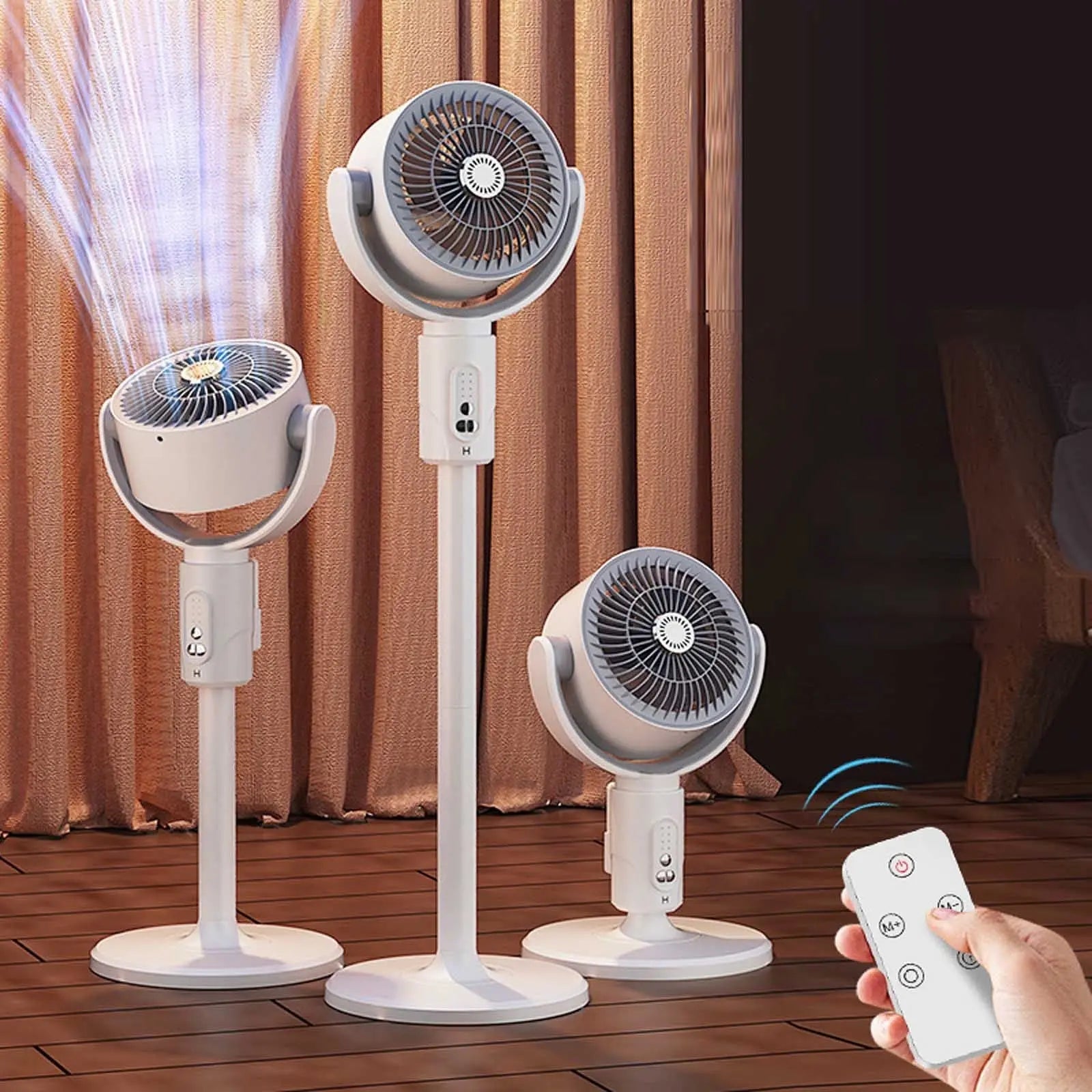 Air Circulation Fan - Portable Silent 5 Speed Cooling Fan Scrollcart Qatar 