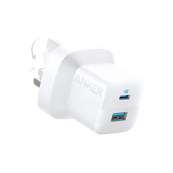 Anker 323 Charger 33W Dual-Port Fast Wall Charger Qatar