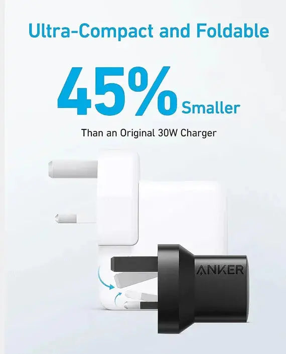 Anker 323 Ultra-Compact 2-Port Charger 33W – Fast Charger