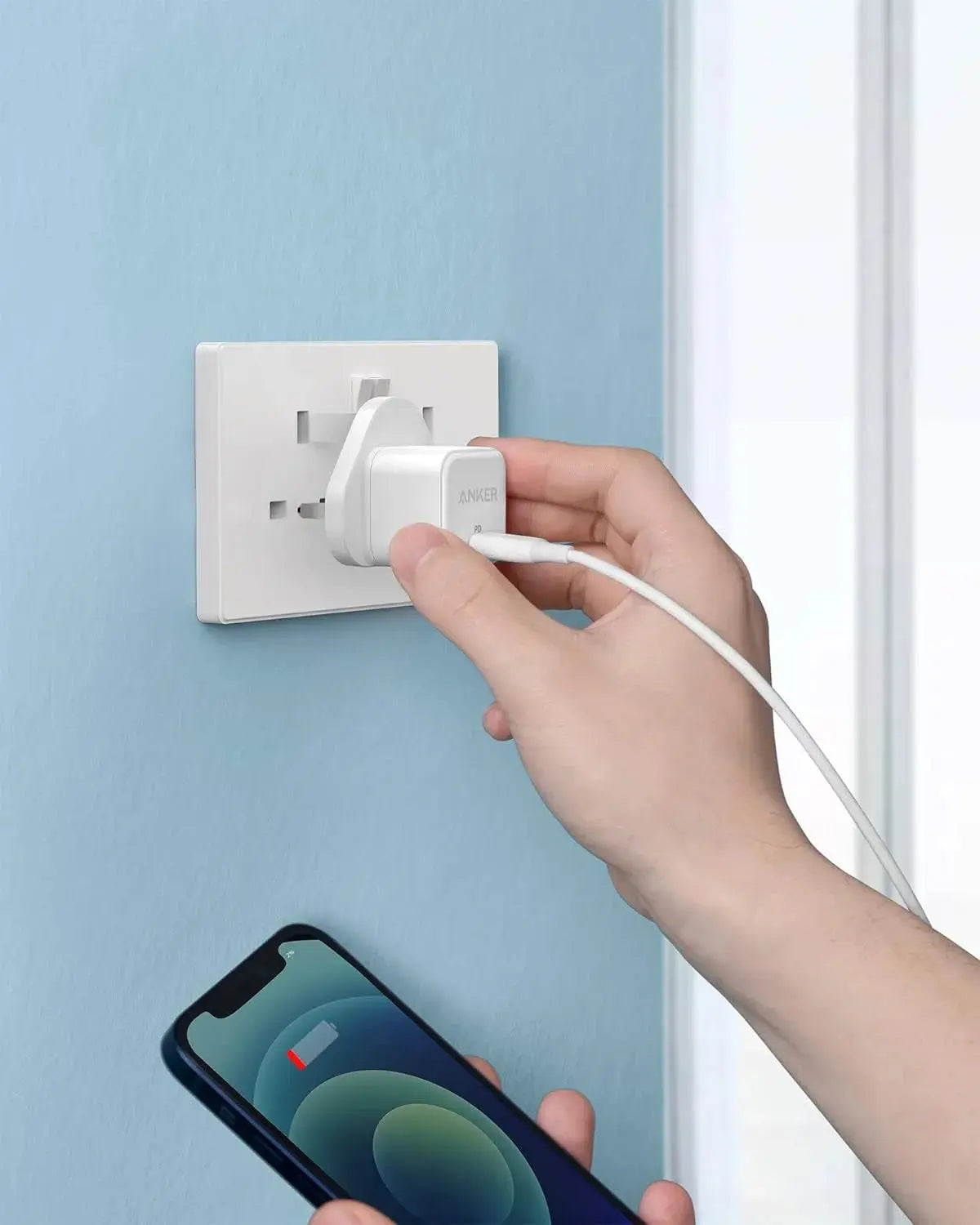 Anker 511 Charger Nano 3 30W USB-C Fast Charger White – Best Mobile Charger in Doha Qatar