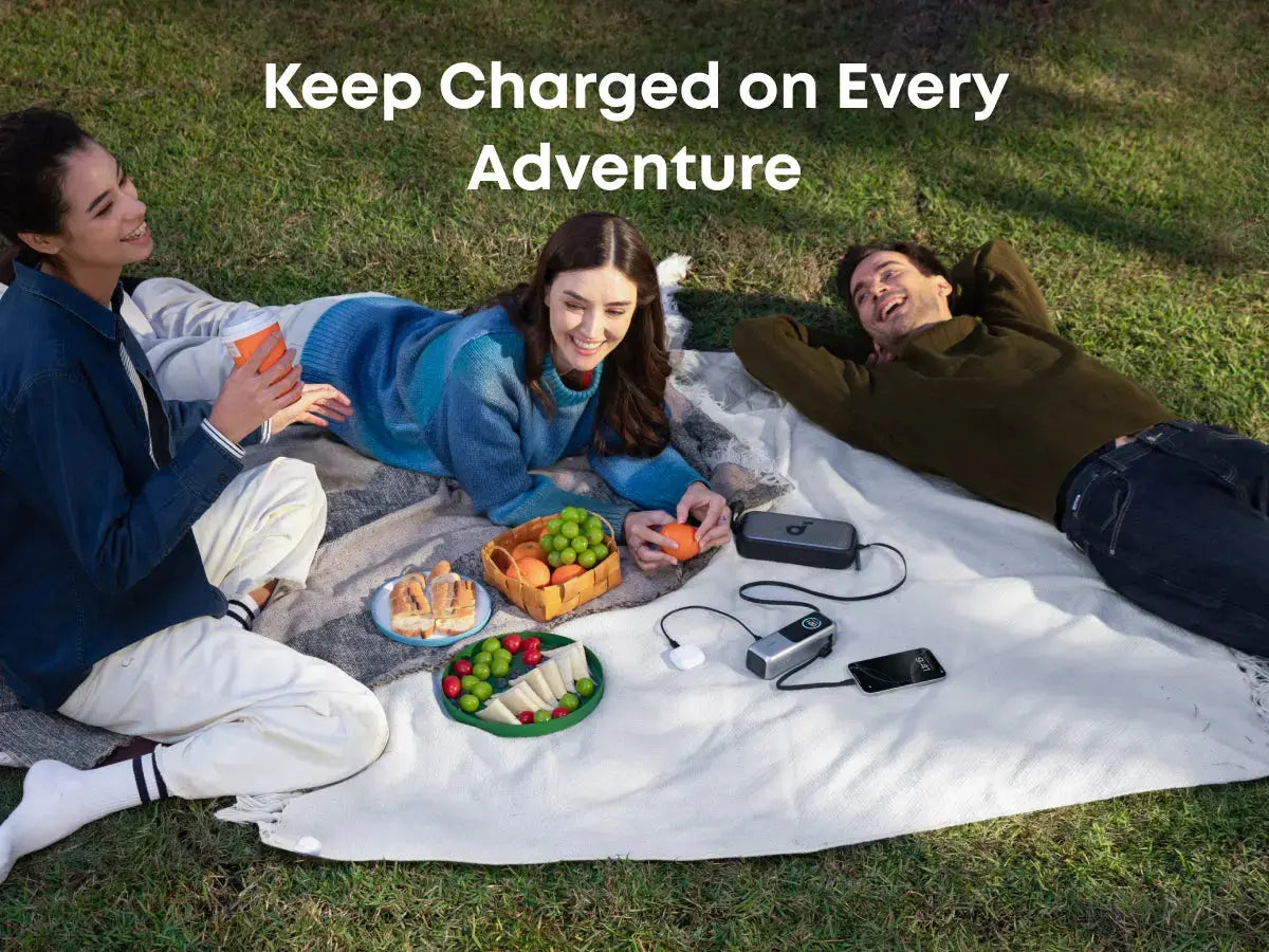 Anker 165W Laptop Power Bank 25000mAh with Built-In USB-C Cables – Portable Fast Charger Doha Qatar