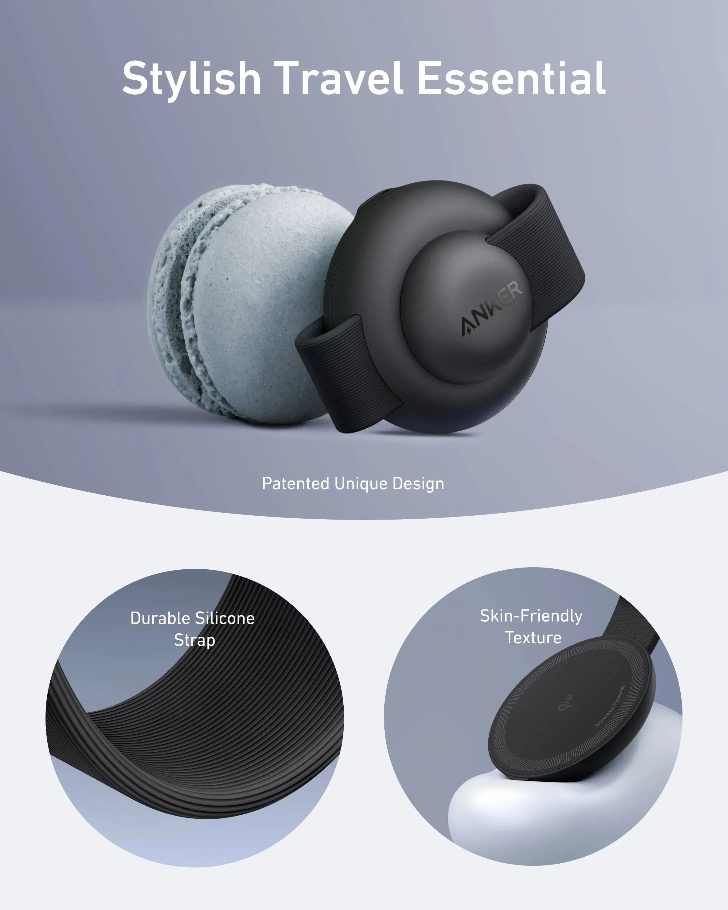 Anker MagGo 3-in-1 Foldable Wireless Charging Pad 15W Qi2 B25M8H11 Black – Doha Qatar