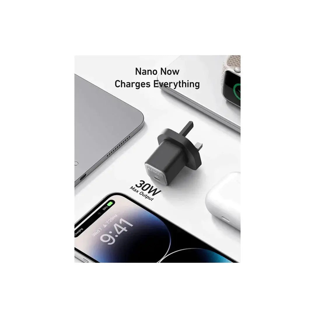 Anker Nano 3 USB-C 30W GaN Fast Charger with ActiveShield 2.0 Anker 