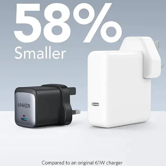 Anker Nano II 65W GaN II PPS Fast USB-C Charger Adapter – UK Plug Scrollcart Qatar 
