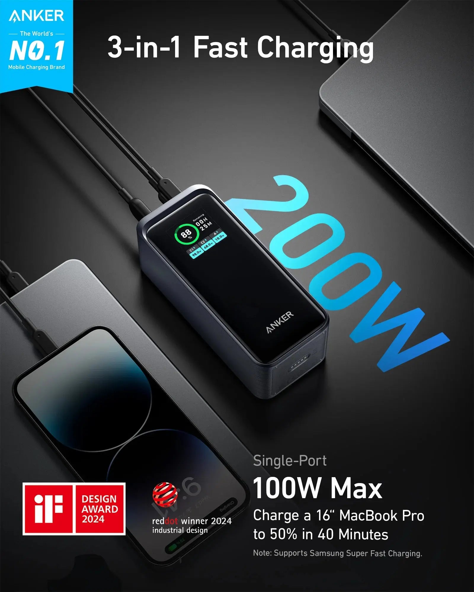 anker-prime-power-bank-20000mah-200w-pd-fast-charging-a1336-doha-qatar