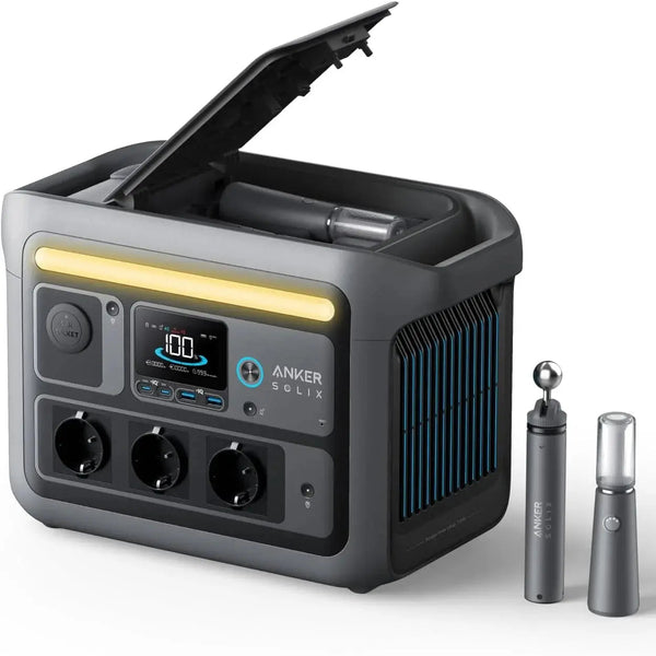 Anker SOLIX C800 Plus Portable Power Station 1200W 768Wh Scrollcart Qatar 
