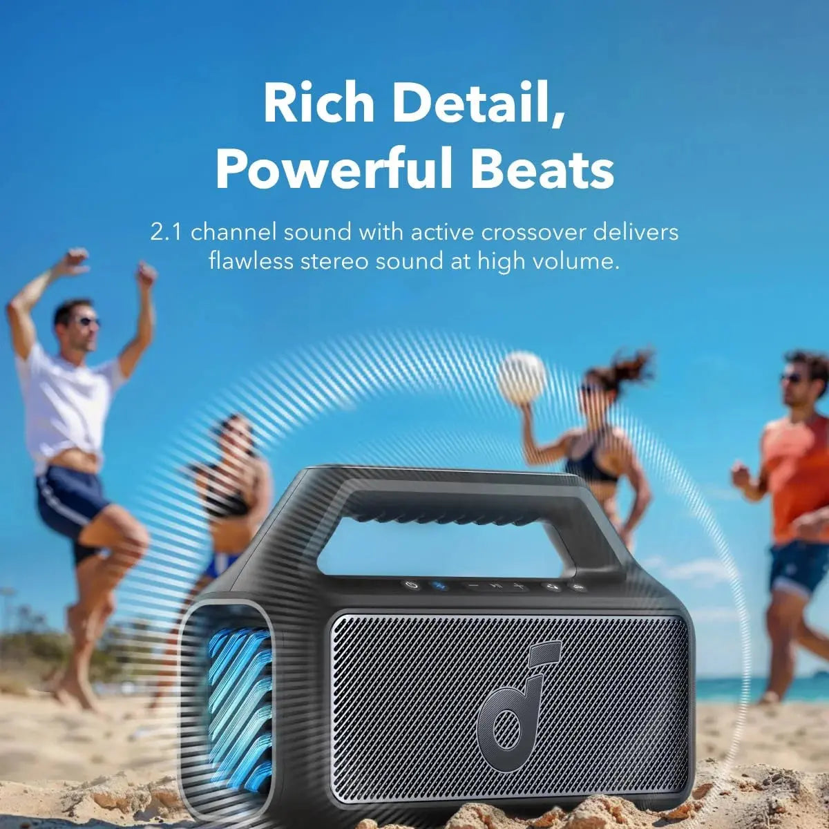 Anker Sound core Boom 2 Portable Bluetooth Speaker 80W