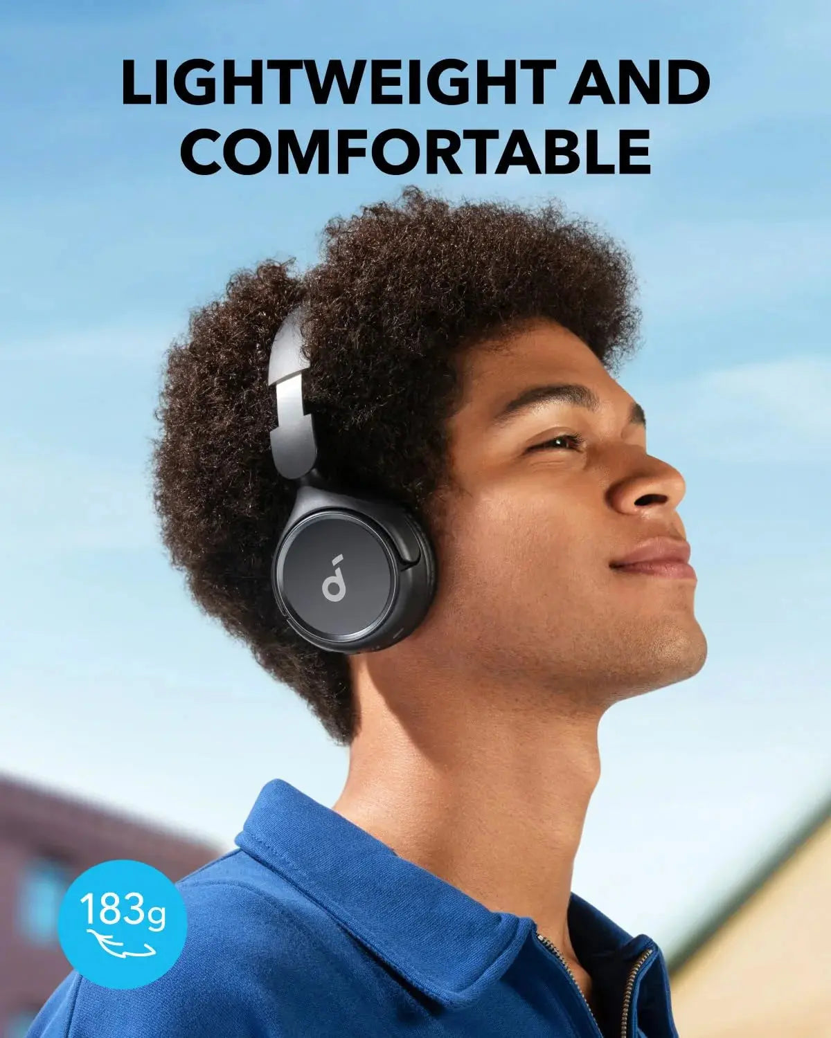 Anker SoundCore H30i Wireless Headphones Black – Over Ear Bluetooth Headset Doha Qatar