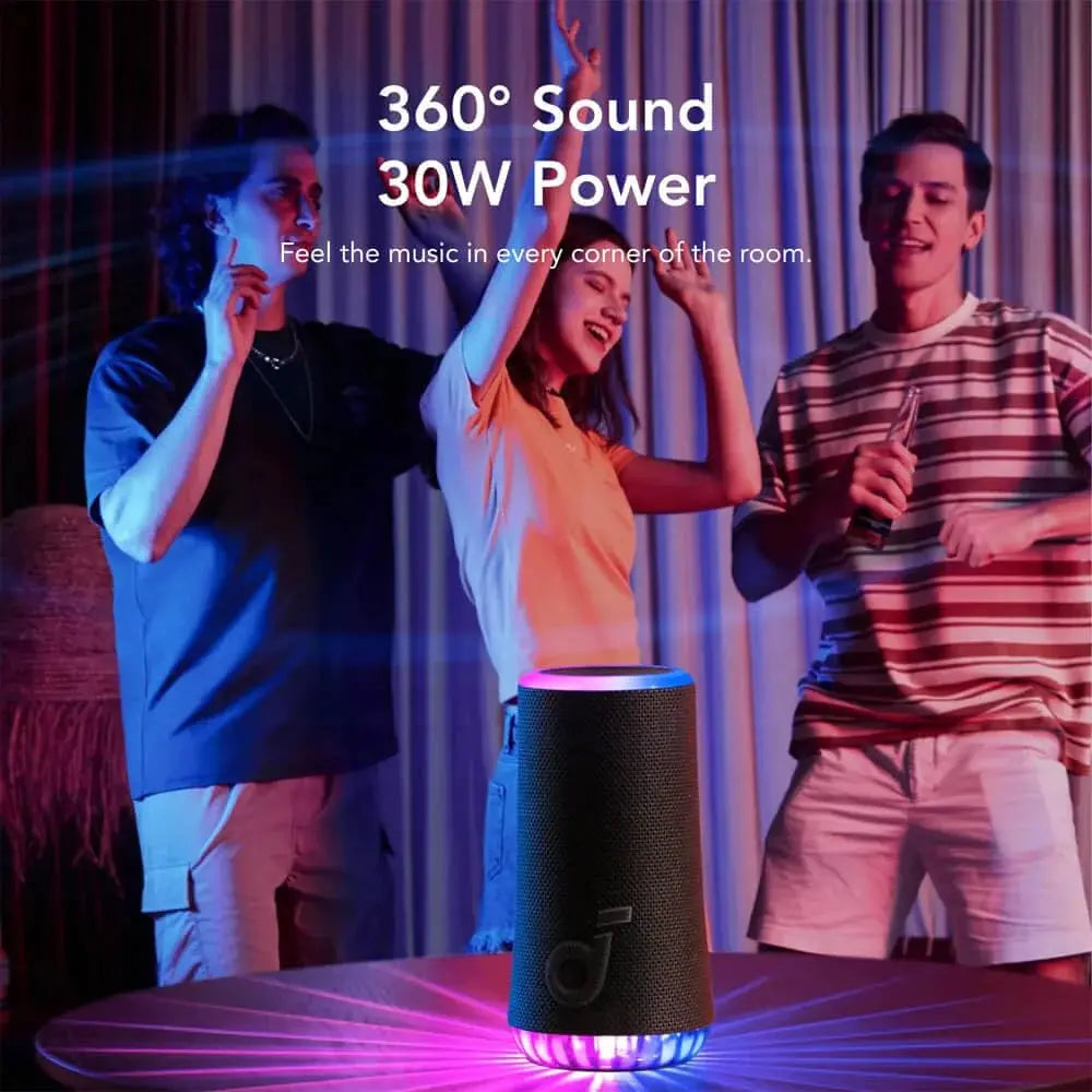 Anker Soundcore Glow 30W Portable Bluetooth Speaker Qatar