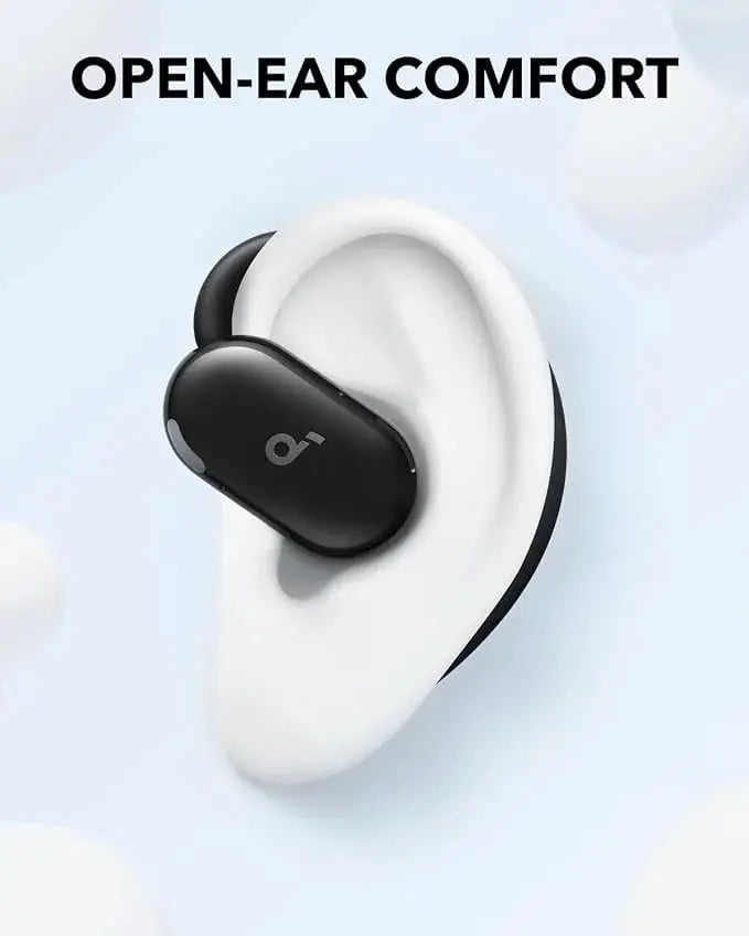Anker Soundcore V20i Open-Ear Bluetooth Earbuds Black Doha Qatar