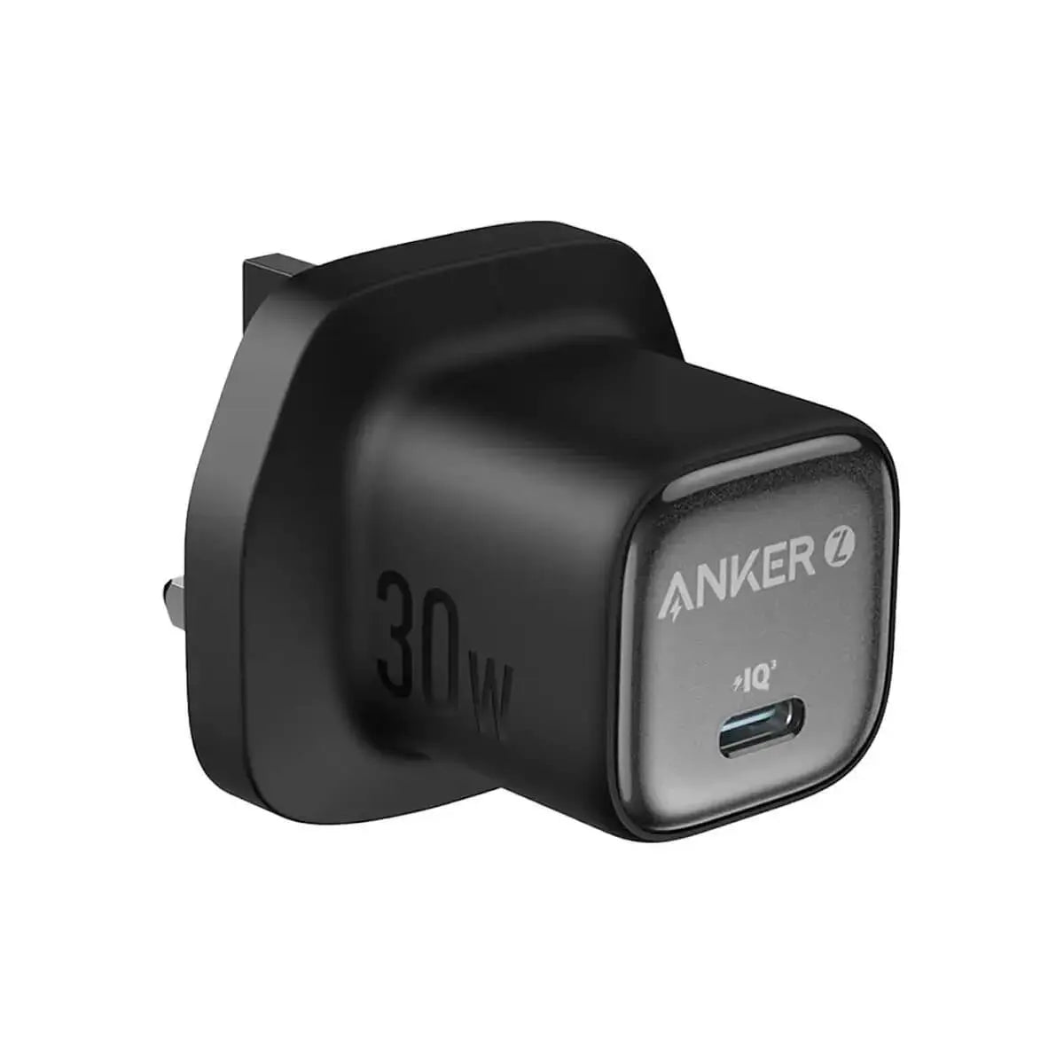 anker Zolo 30W PD 3.0 USB-C Fast Charger A2698K11 UK Plug Black for Doha Qatar