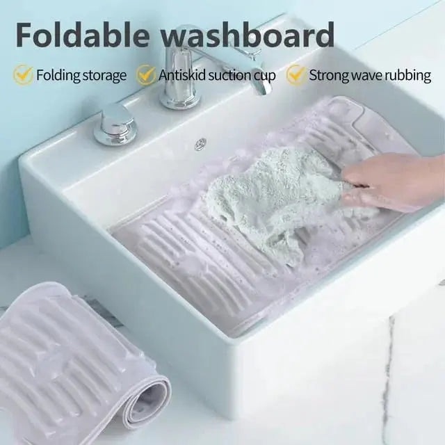 Anti-Slip Foldable Silicone Laundry Washboard Mat Qatar