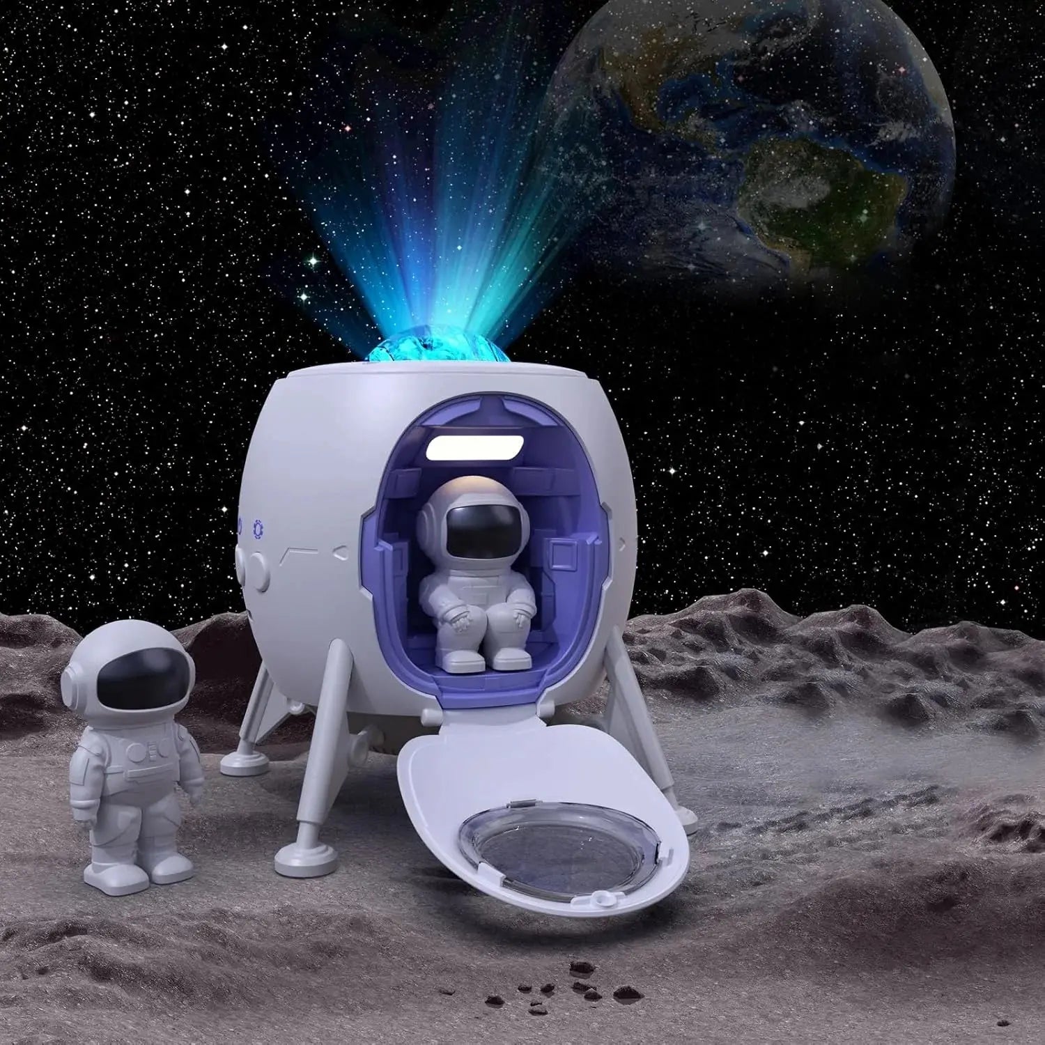 Astronaut Galaxy Star Projector Night Light with Speaker & Remote Scrollcart Qatar 
