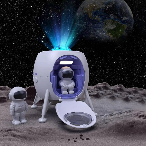 Astronaut Galaxy Star Projector Night Light with Speaker & Remote Scrollcart Qatar 