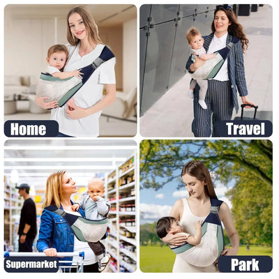 Baby Carrier Sling – Adjustable Toddler Hip Seat Scrollcart Qatar 