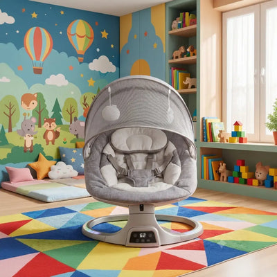 Baby Electric Rocking Bed with Bluetooth Music Qatar