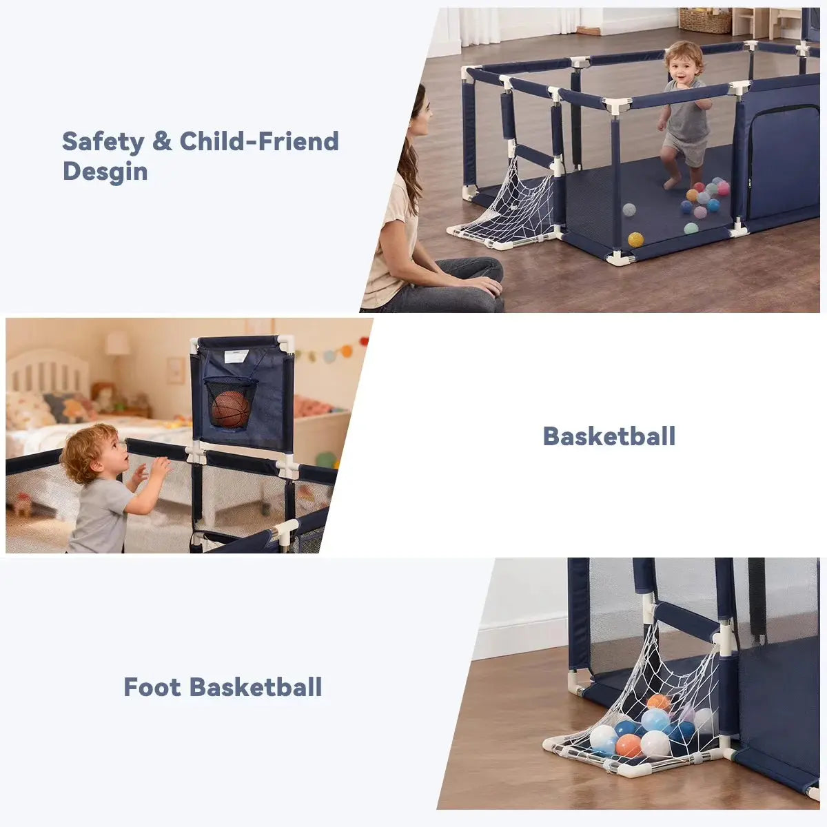  Baby Playpen 170×115cm Large Safety Play Yard Qatar