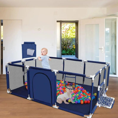 Baby Playpen with Basketball Hoop & Net Price Doha Qatar