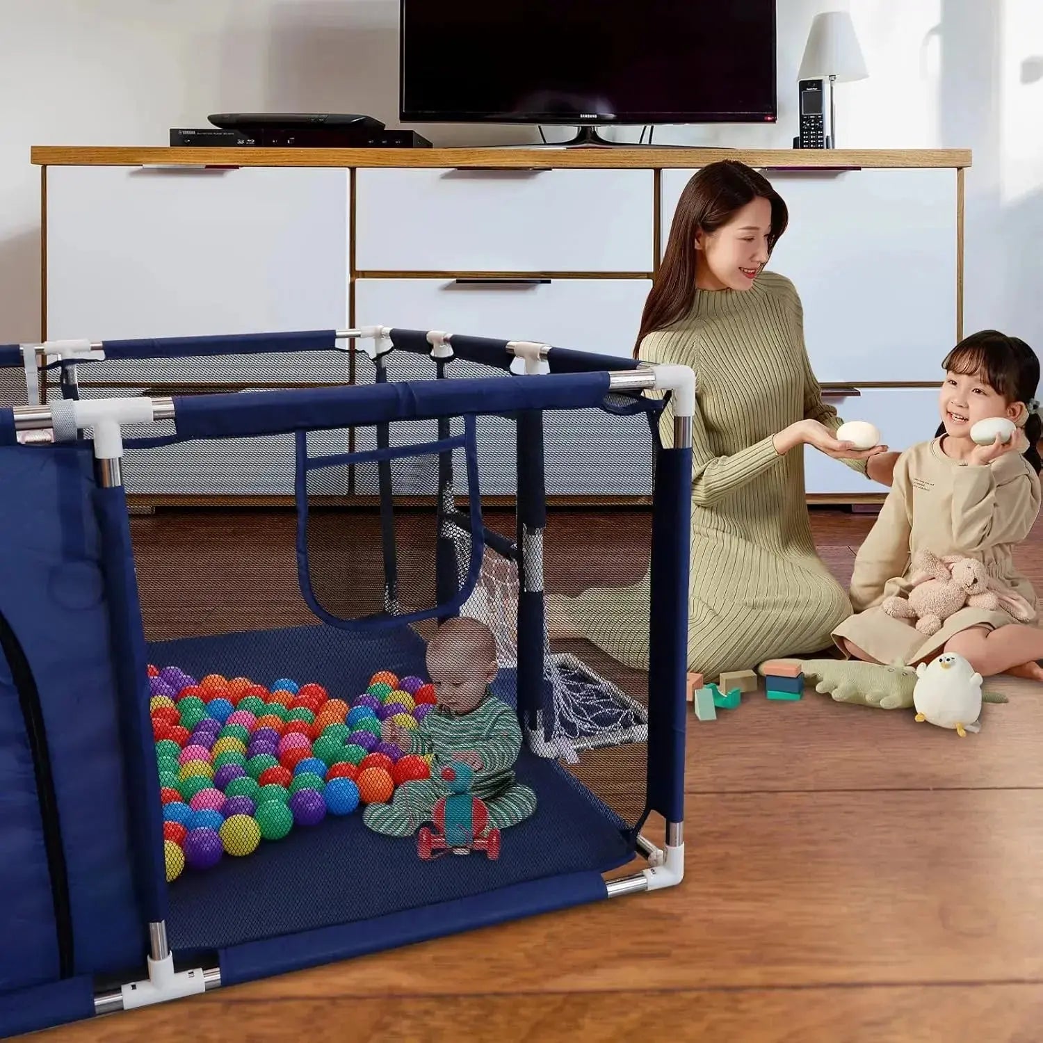 Baby Playpen with Basketball Hoop & Net Price Doha Qatar