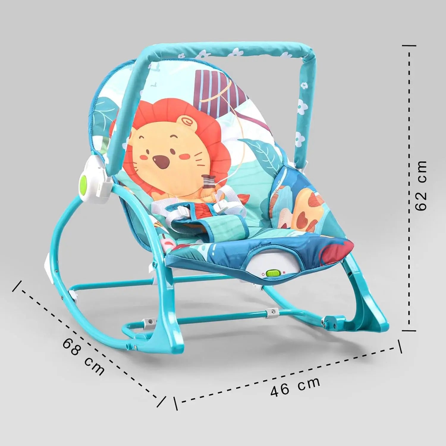 Baby Rocker Bouncer with Net & Recline Scrollcart Qatar 