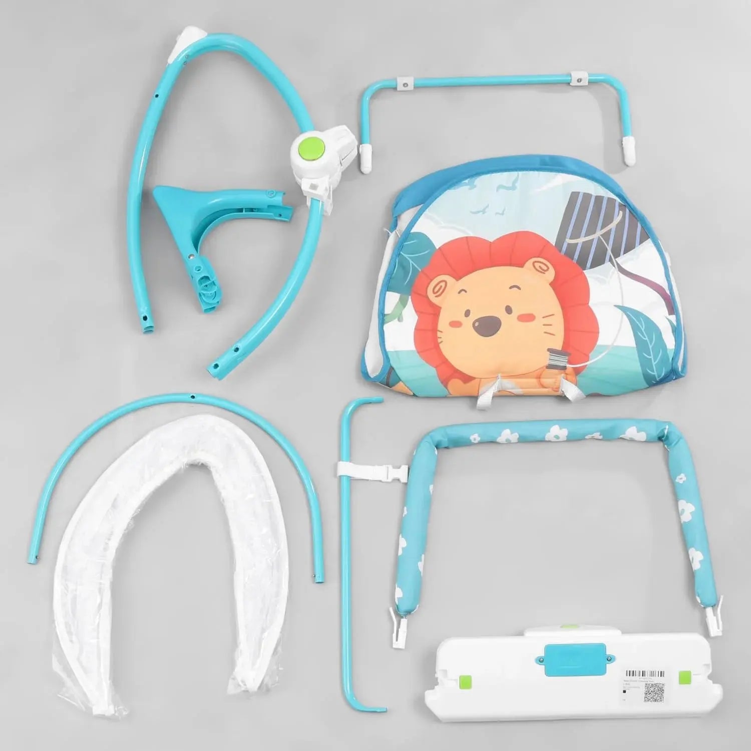 Baby Rocker Bouncer with Net & Recline Scrollcart Qatar 