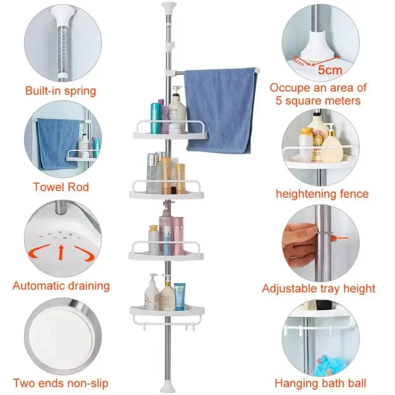 Bathroom_Corner_Rack - functions and usage