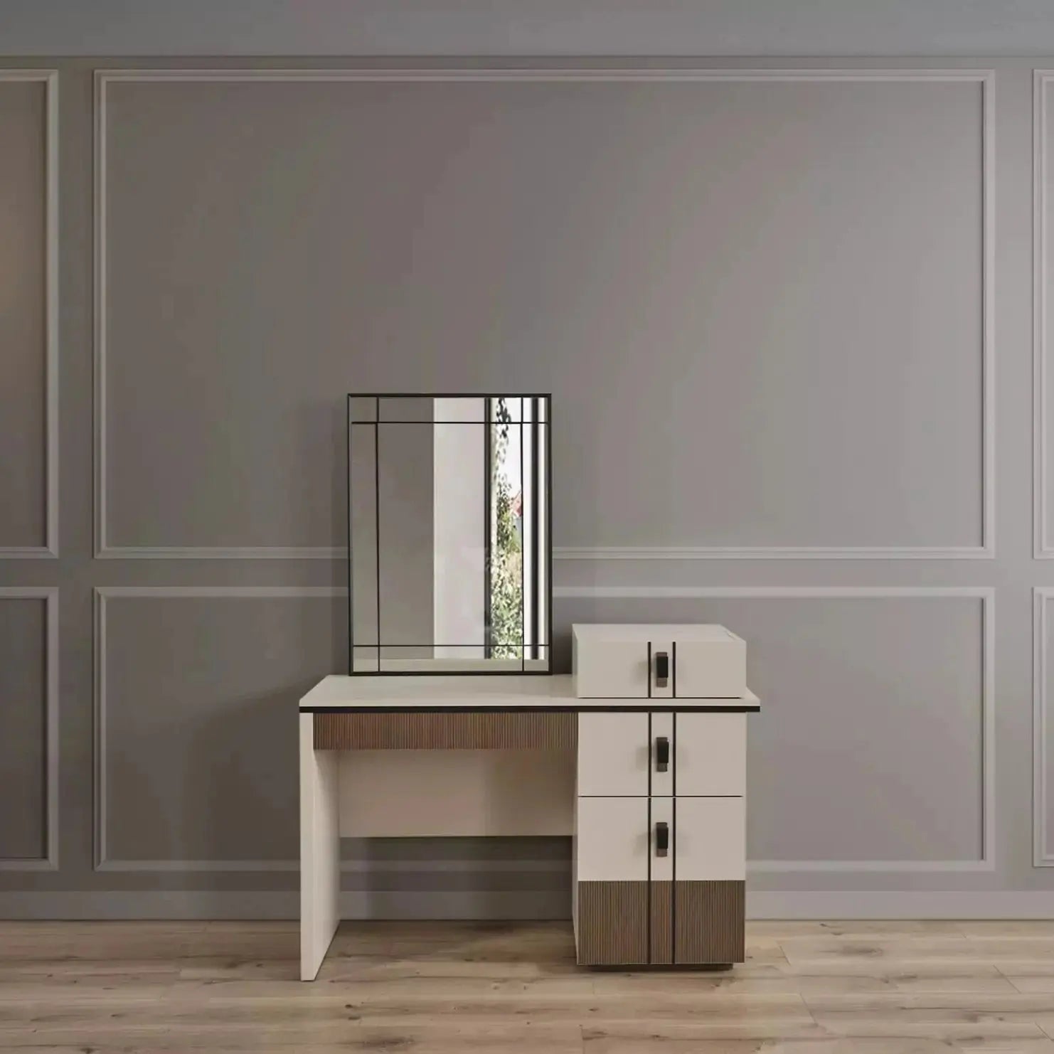 Bed Room Set | Viva -shelf with mirror