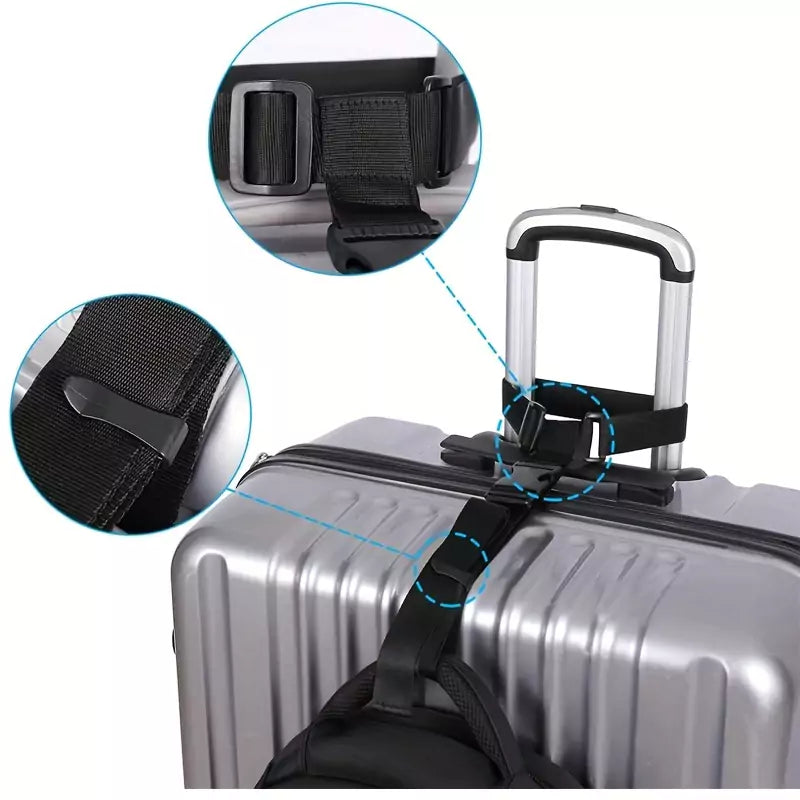 Belt Suitcase Adjustable - Detailed connecting 