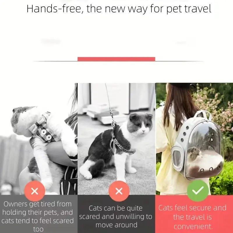 Breathable Pet Space Capsule Carrier Backpack Doha Qatar