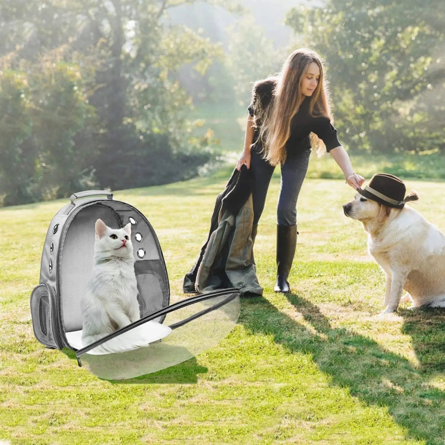 Breathable Pet Space Capsule Carrier Backpack Doha Qatar