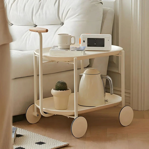Buy 2-Tier Tea & Coffee Serving Cart Table in Qatar!