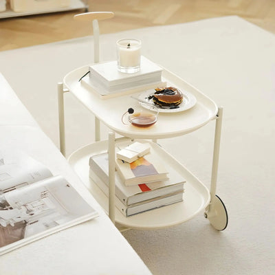 Buy 2-Tier Tea & Coffee Serving Cart Table in Qatar!
