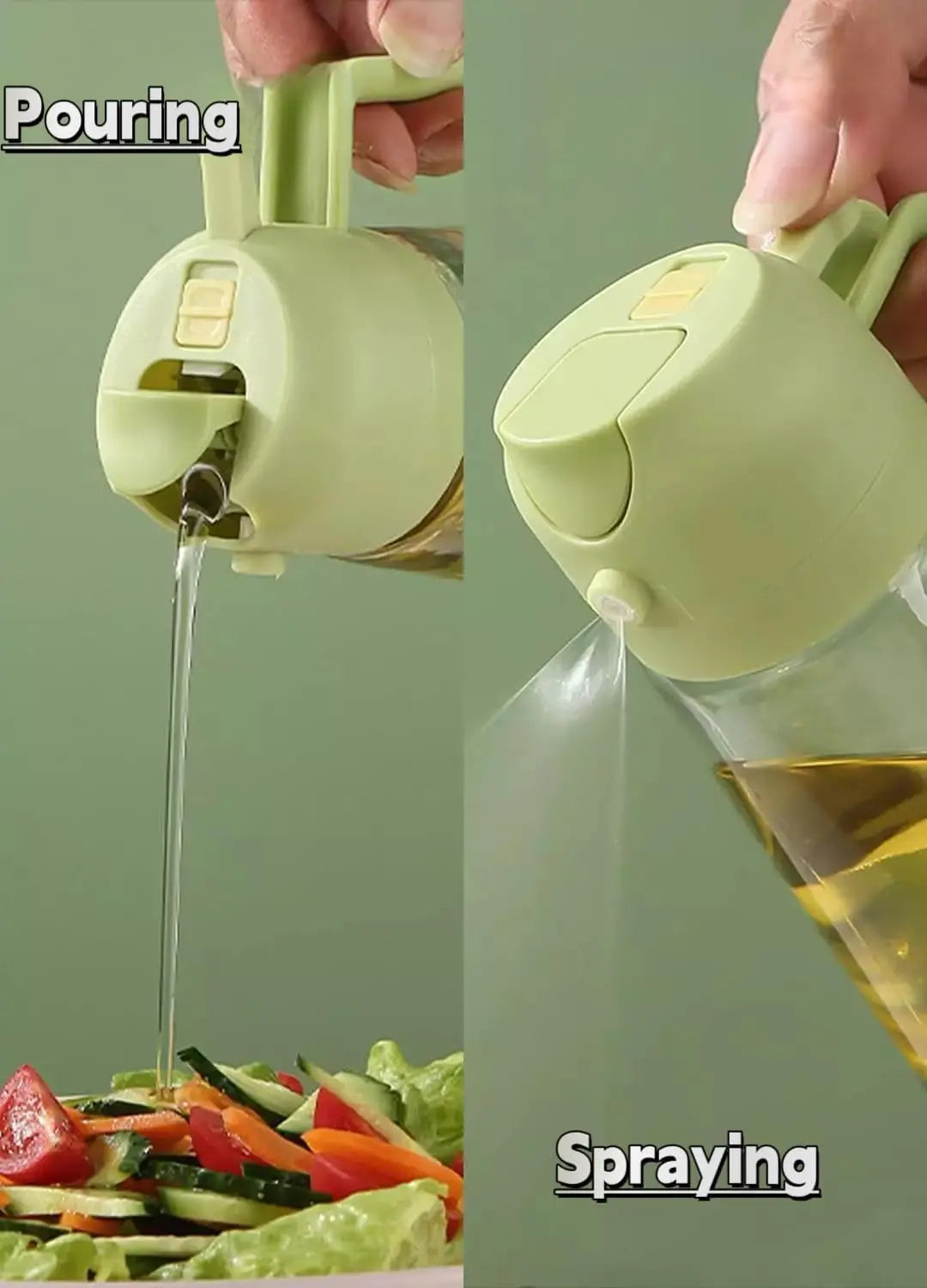 Buy 2-in-1 Oil Sprayer & Dispenser Online in Qatar!