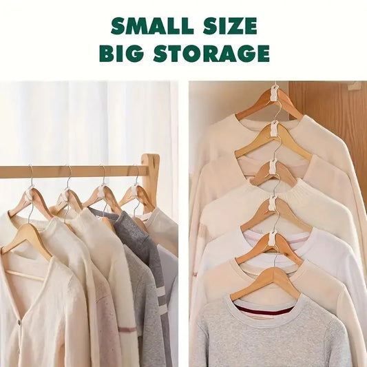 Buy 20 Pcs Plastic Clothes Hanger Connector Hooks Qatar