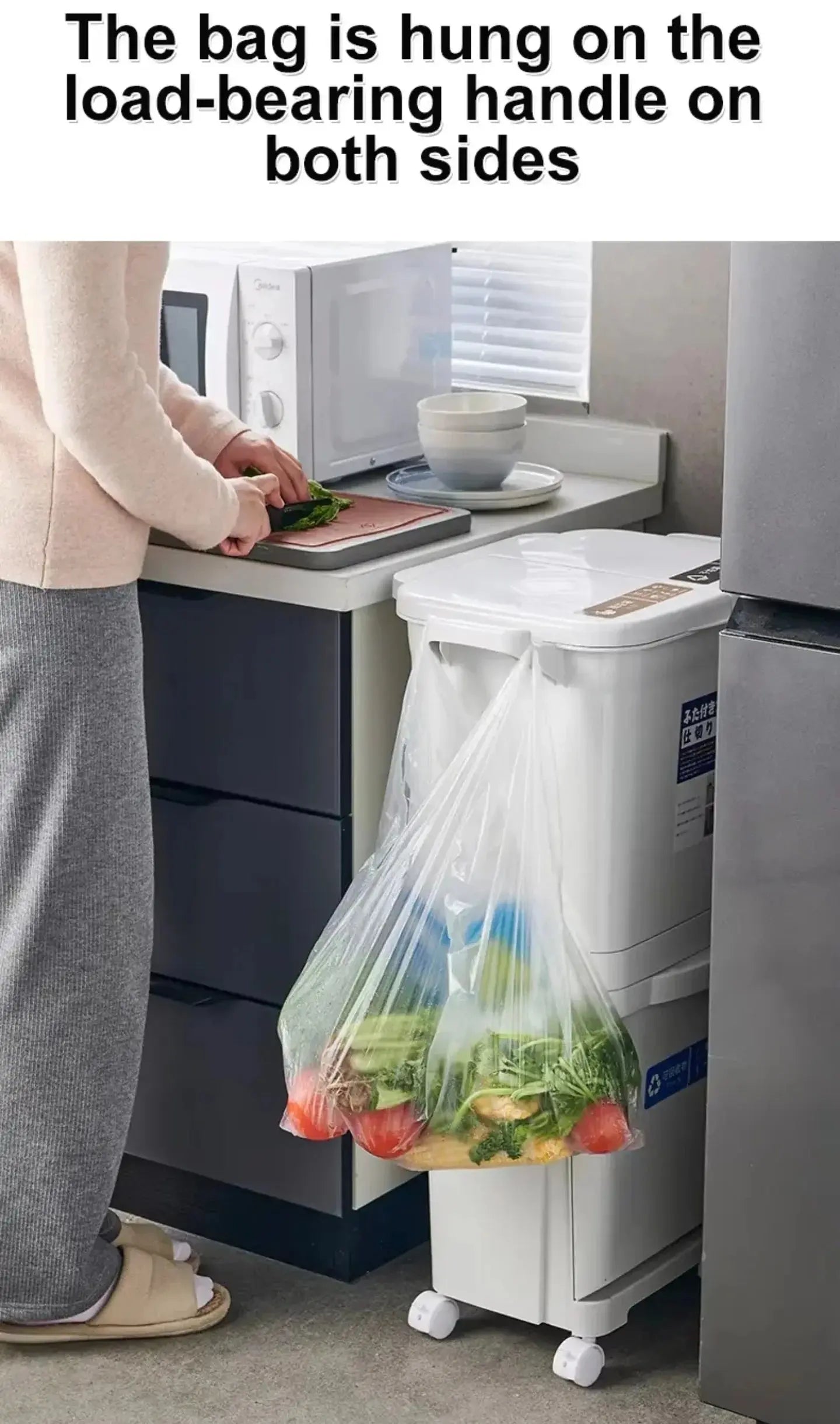 Buy 38L Large Garbage Kitchen Trash Can Price Qatar